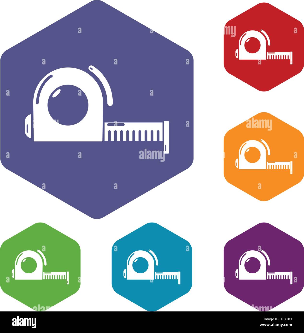 Roulette icons vector hexahedron Stock Vector