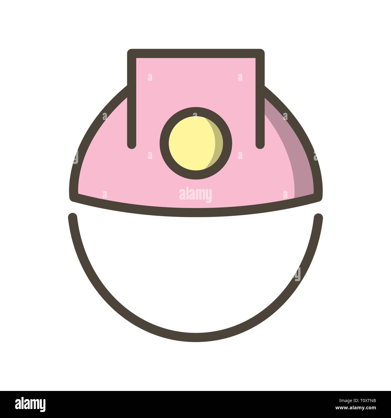 Illustration Helmet Icon Stock Photo