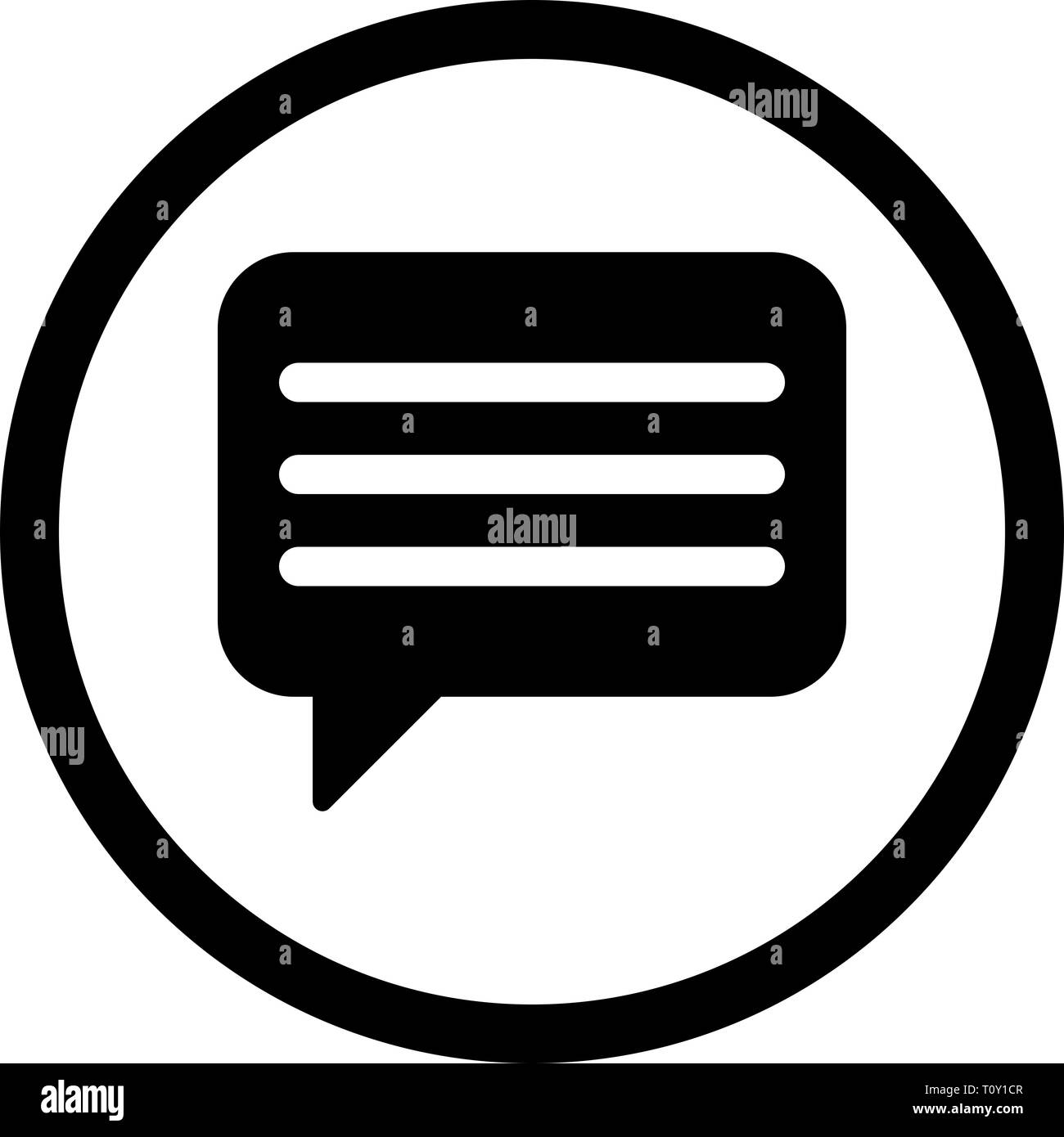Illustration Typing Icon Stock Photo - Alamy