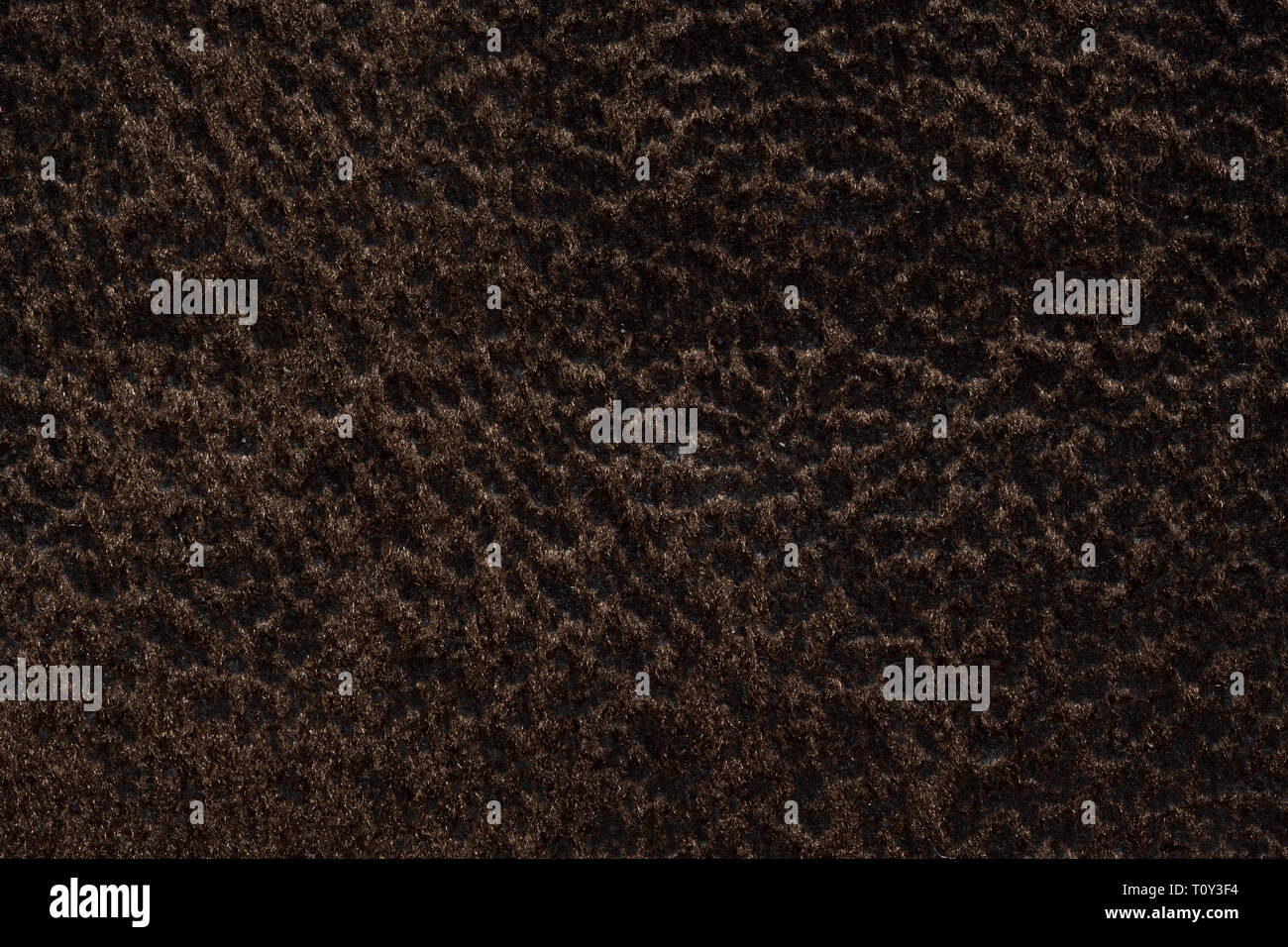 Superlative elegant dark brown fabric texture for background usage. Stock Photo