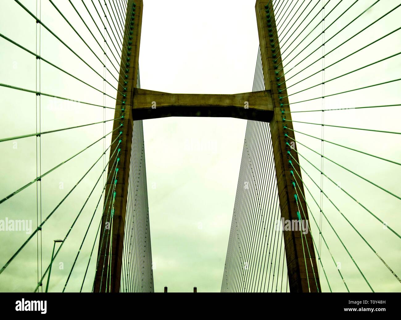 Server Bridge Wales Stock Photo