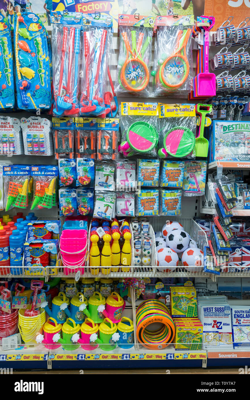 photos inside and outside of The Works store in Brighton showing the