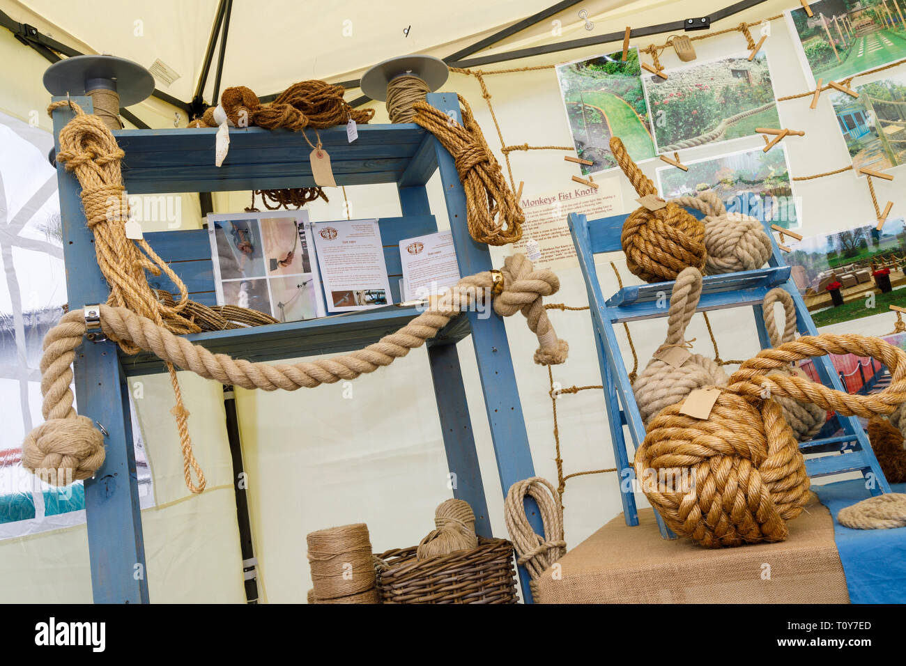 The Traditional Rope Company stand at the 2018 Aylsham Agricultural