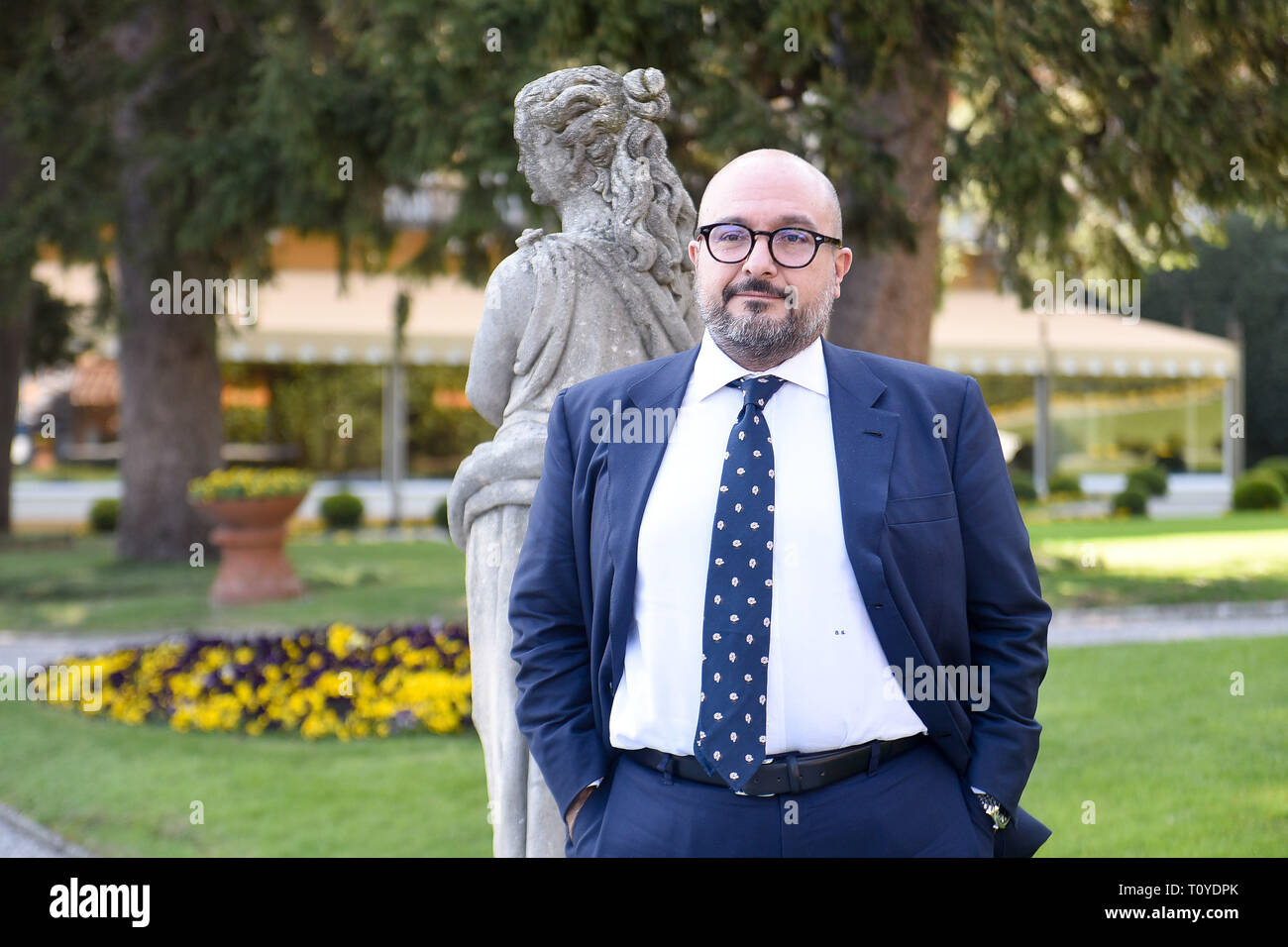 Direttore del tg2 rai gennaro sangiuliano hi-res stock photography and  images - Alamy