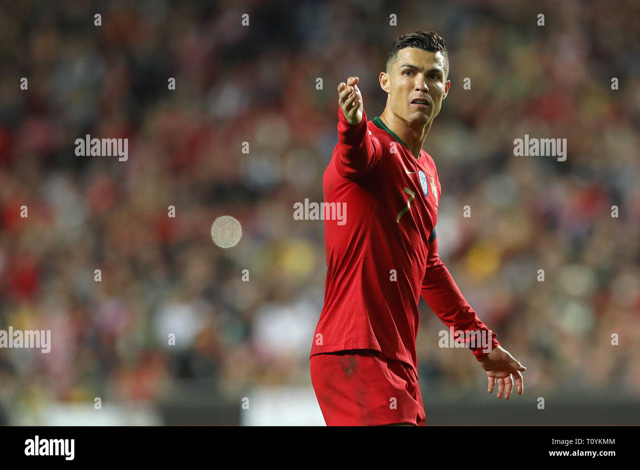 Oeiras, Portugal. 22nd Mar, 2023. Cristiano Ronaldo of Portugal