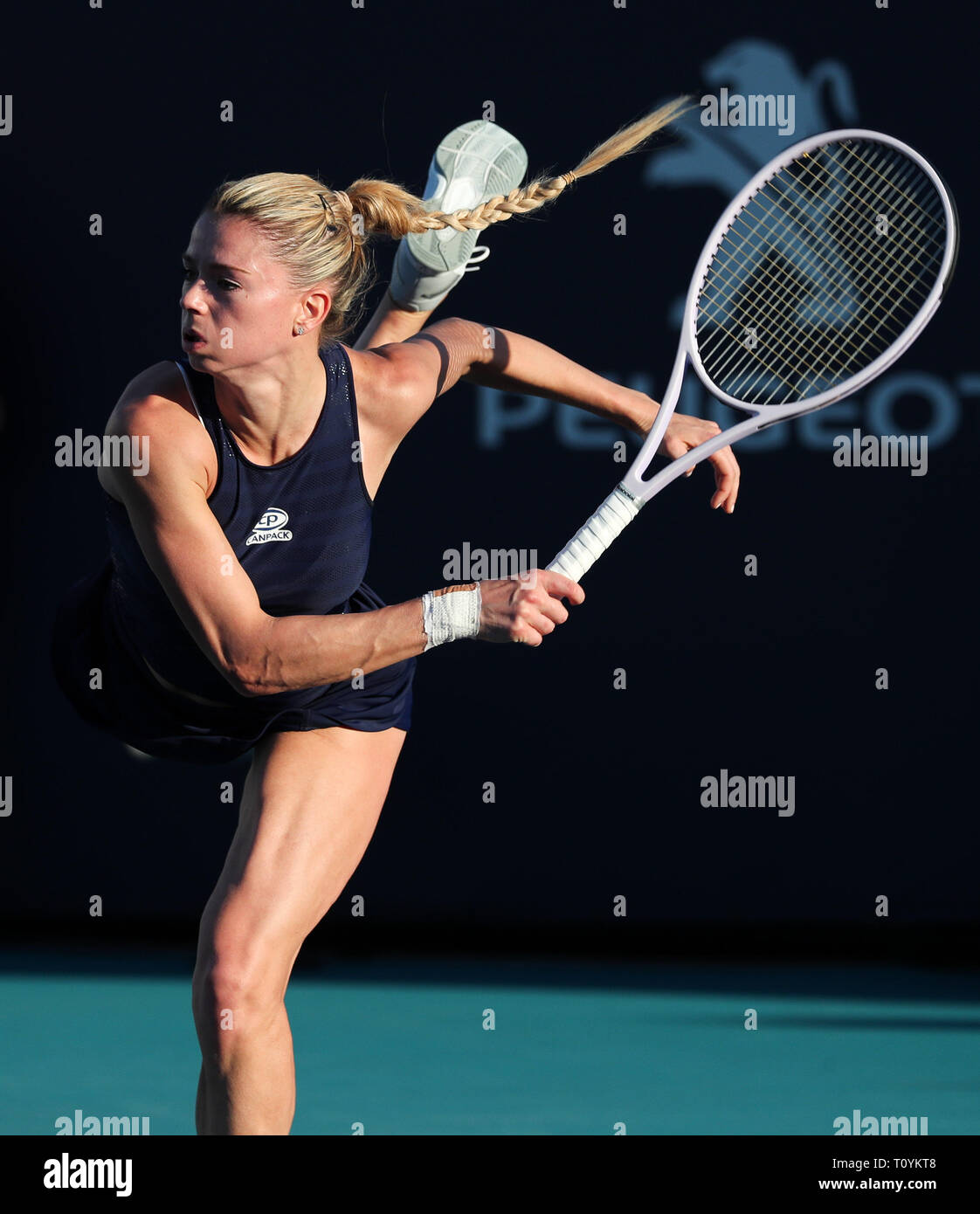 Miami Gardens, Florida, USA. 22nd Mar, 2019. Camila Giorgi, of Italy