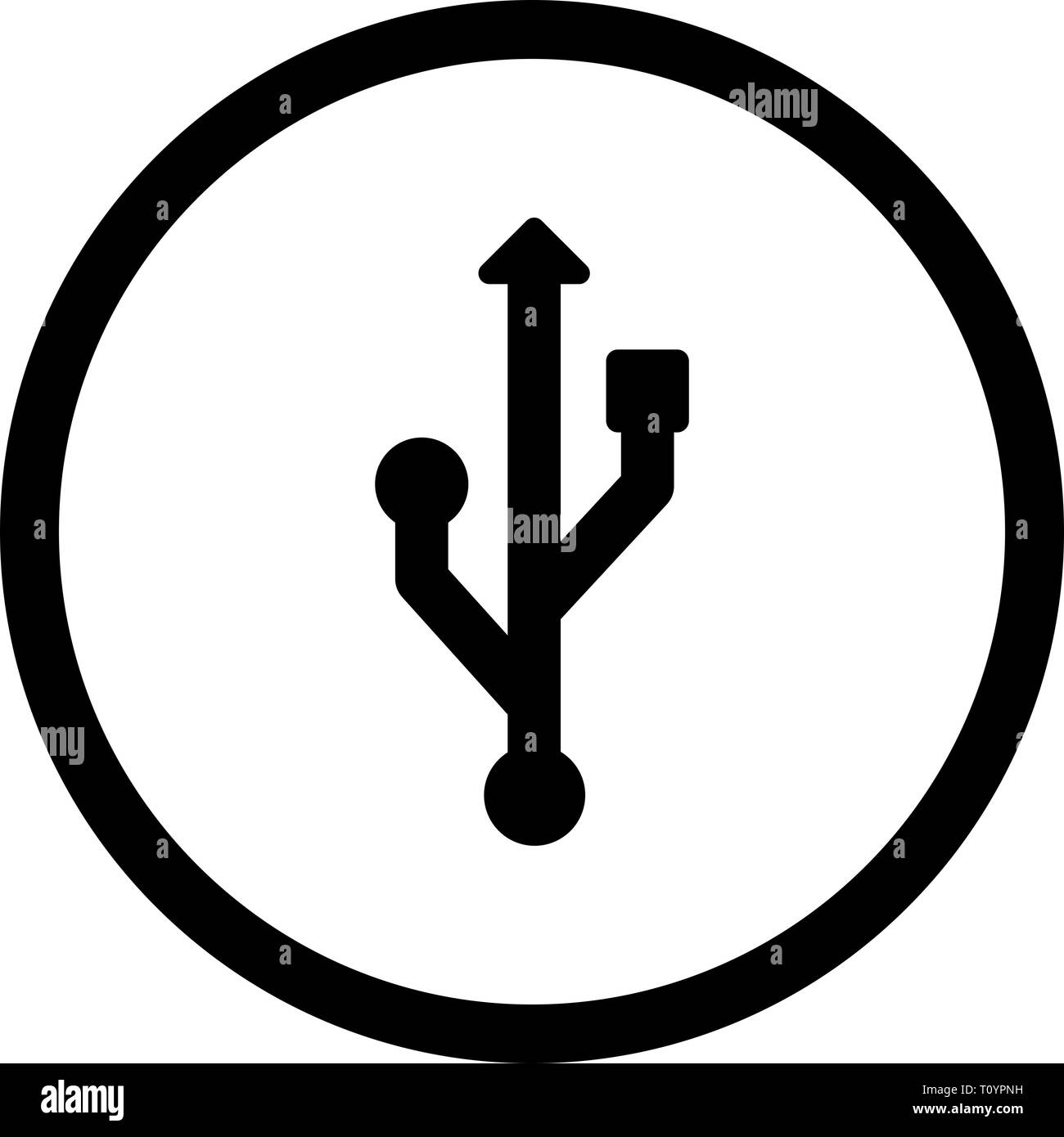 Illustration Connection Icon Stock Photo - Alamy