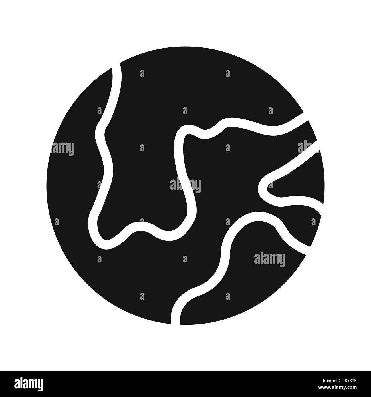 Planet earth 1 Black and White Stock Photos & Images - Alamy
