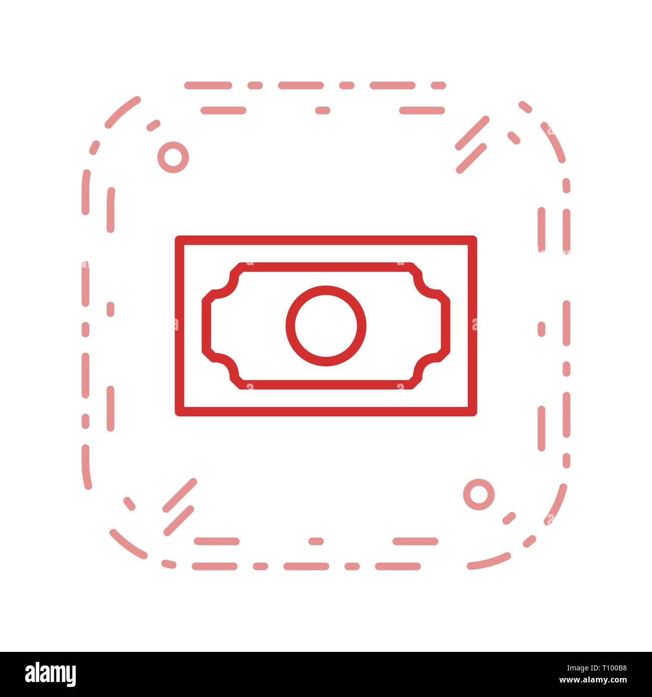 Bank note Vector Icon Sign Icon Vector Illustration For Personal And ...