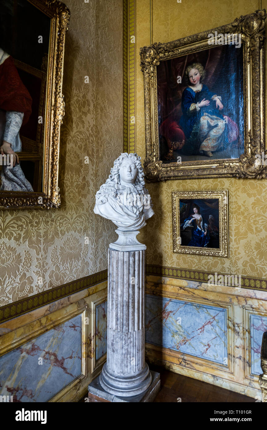 Versailles palace interior Stock Photo