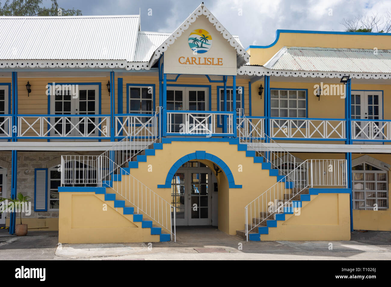 Carlisle Bay Centre, Carlisle Bay, Bridgetown, St Michael Parish, Barbados, Lesser Antilles, Caribbean Stock Photo