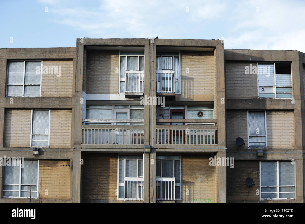 Park Hill Flats, Sheffield Stock Photo Alamy