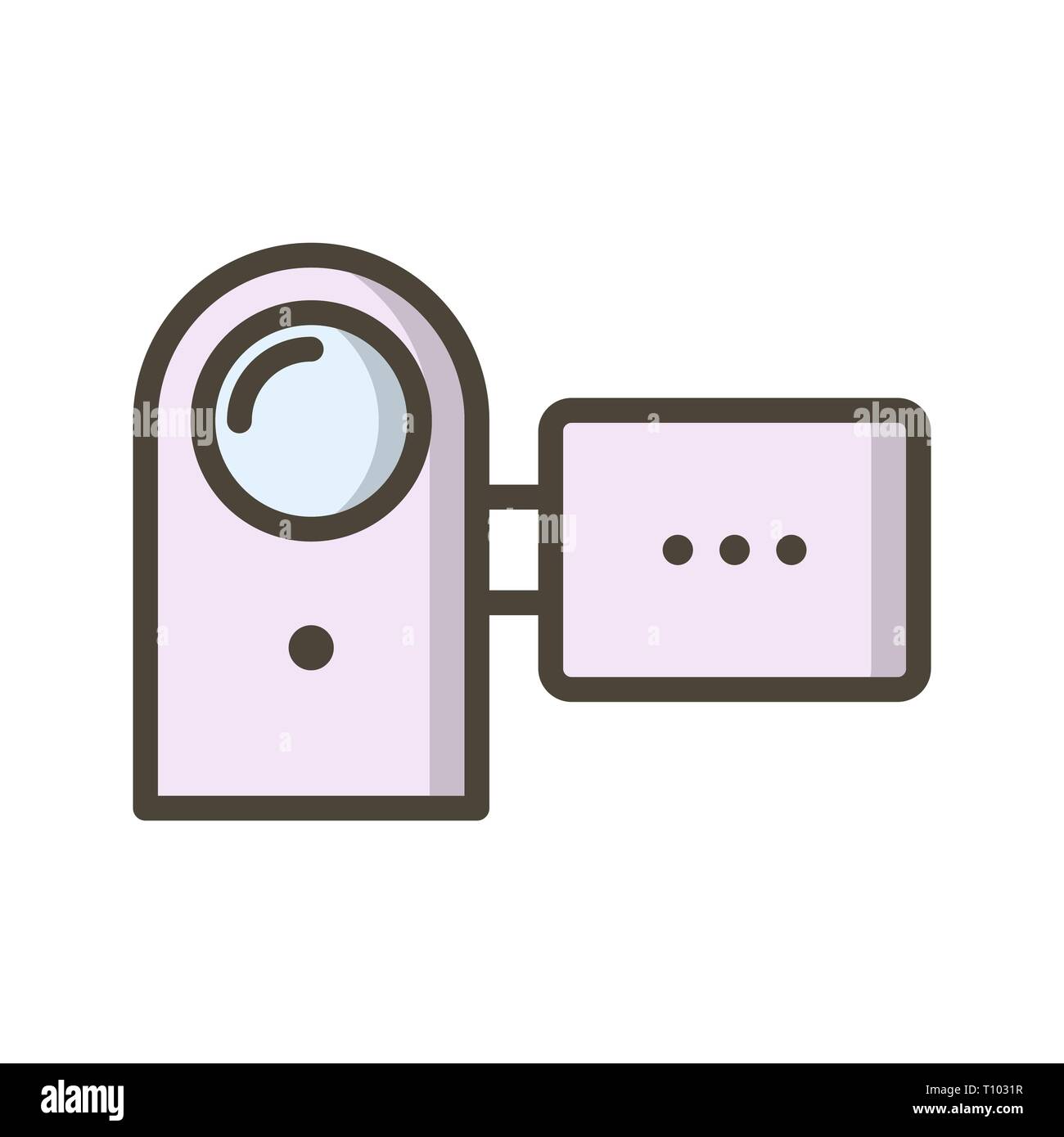 Handycam symbol hi-res stock photography and images - Alamy