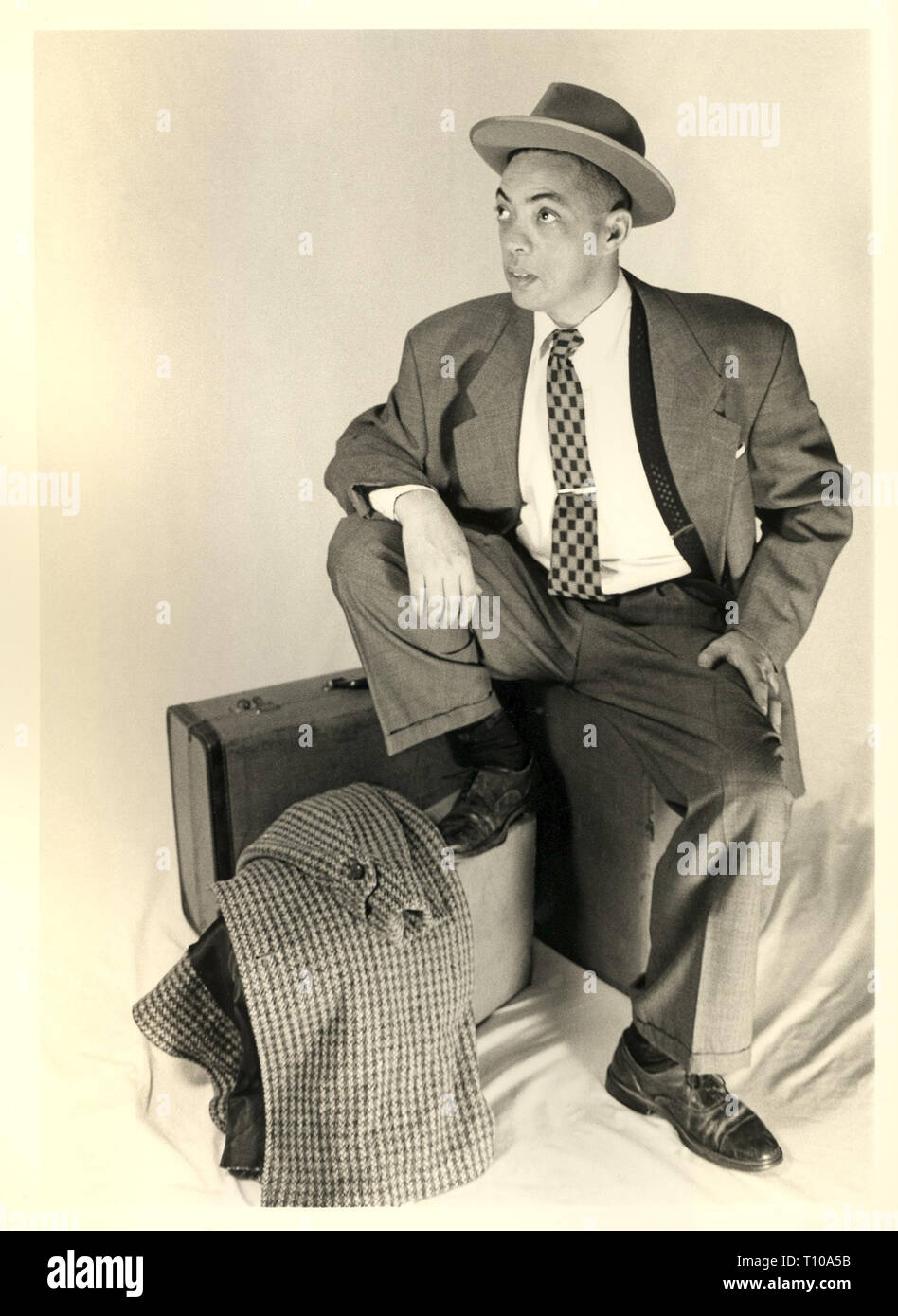 British African-Caribbean man, windrush generation Stock Photo