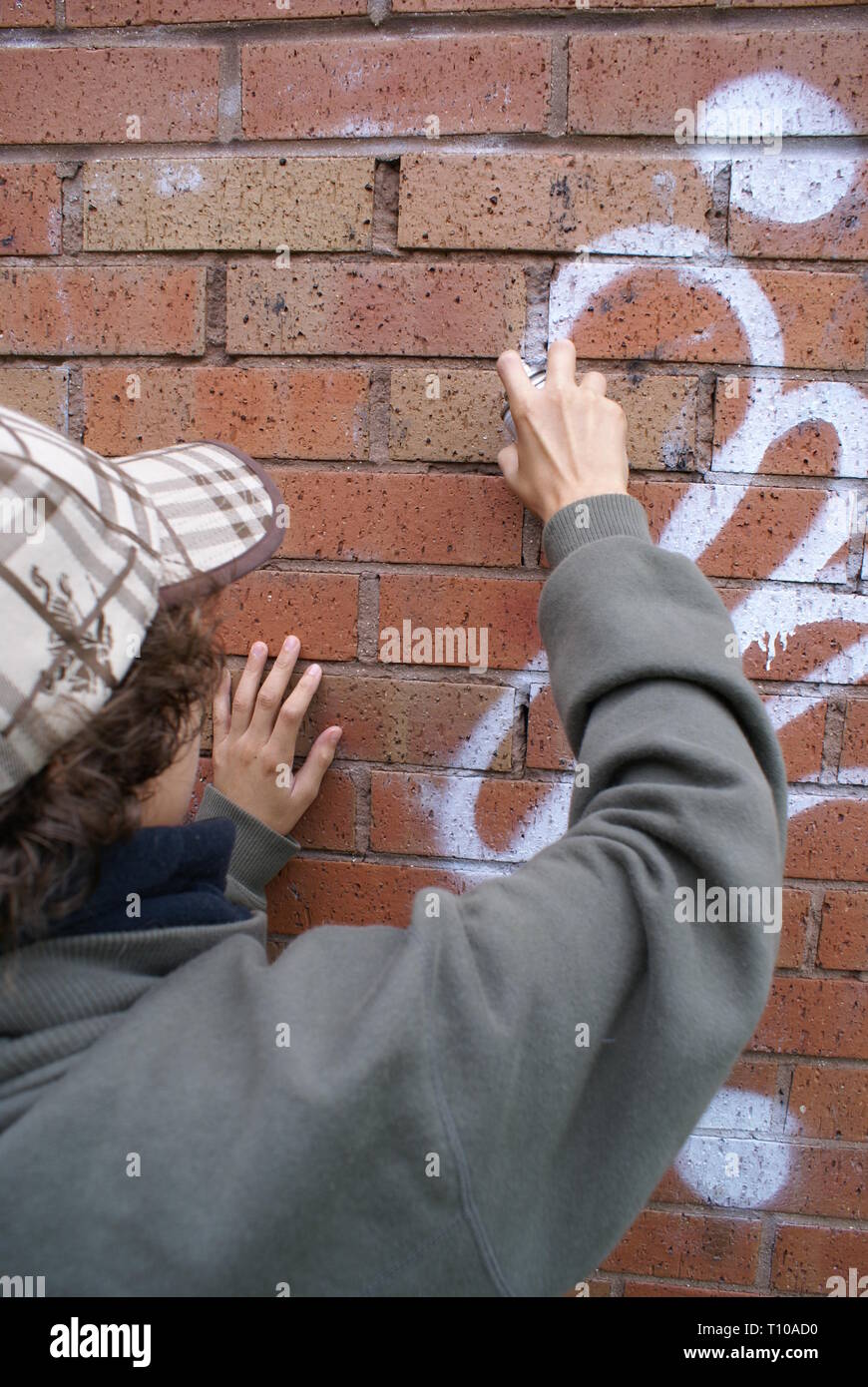 Graffiti, vandalism and criminal damage, Art Stock Photo Alamy