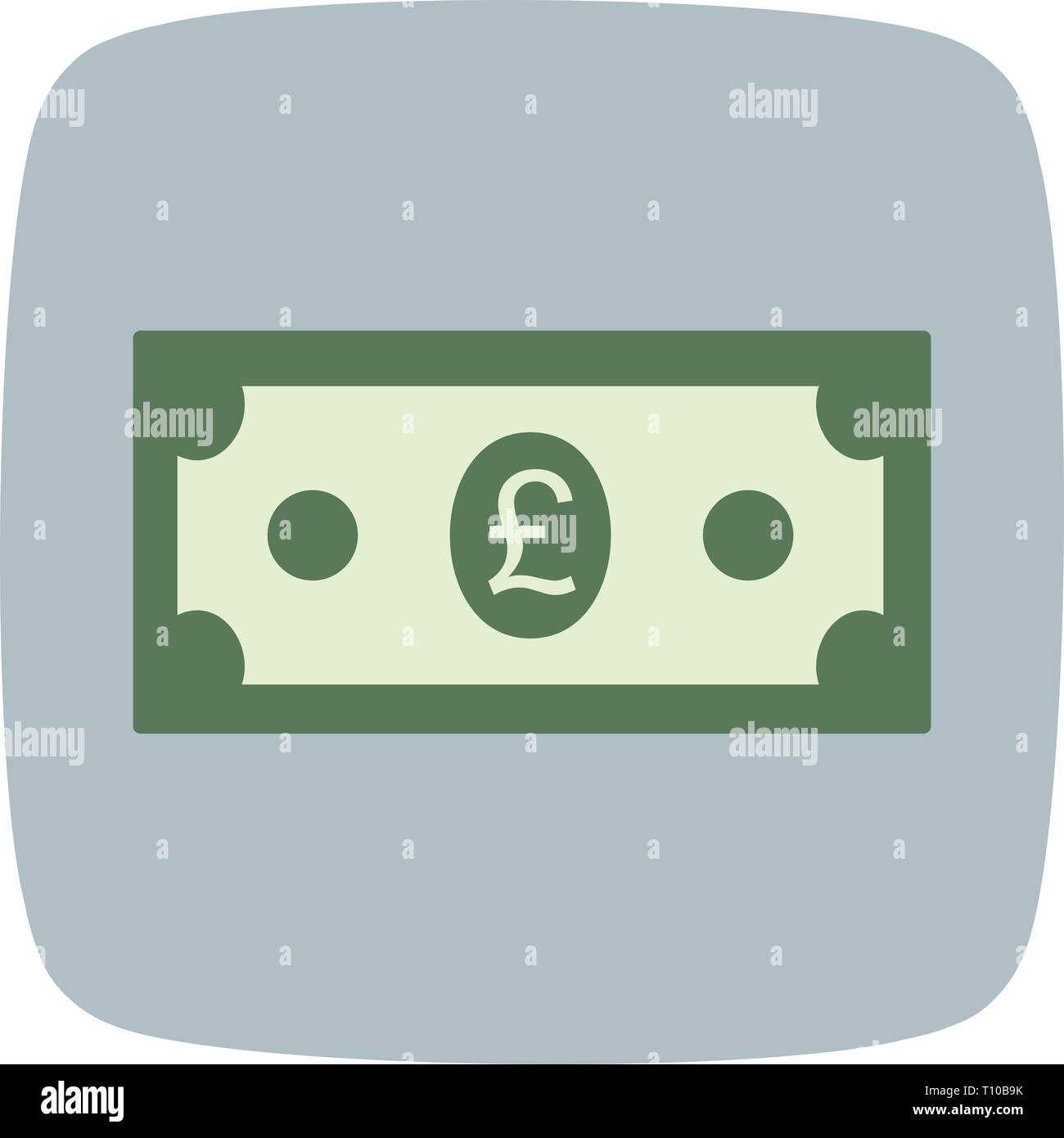 10 pound note flat hi-res stock photography and images - Alamy
