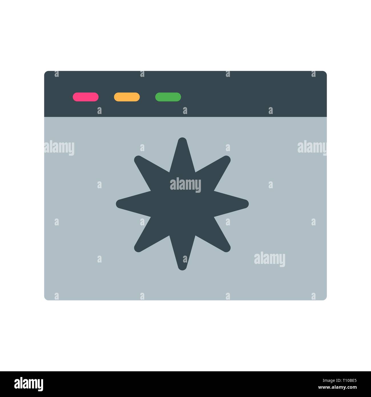 Vector Page Quality Icon Stock Photo - Alamy