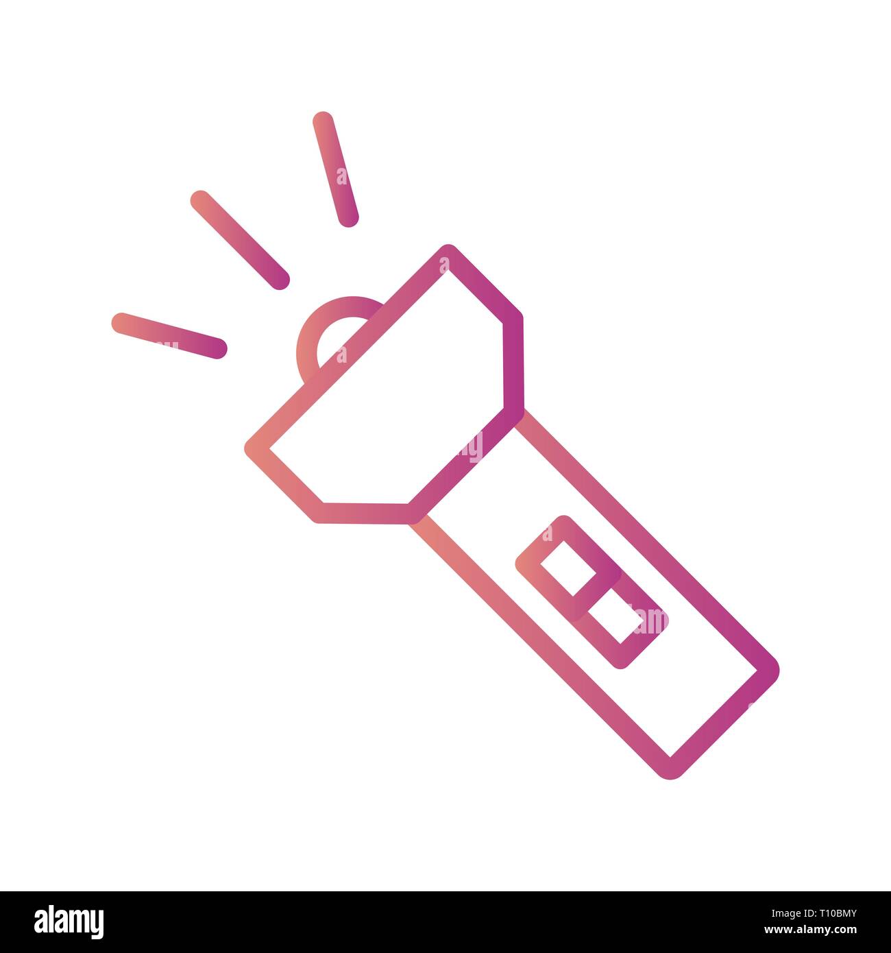 Illustration Flash Icon Stock Photo - Alamy