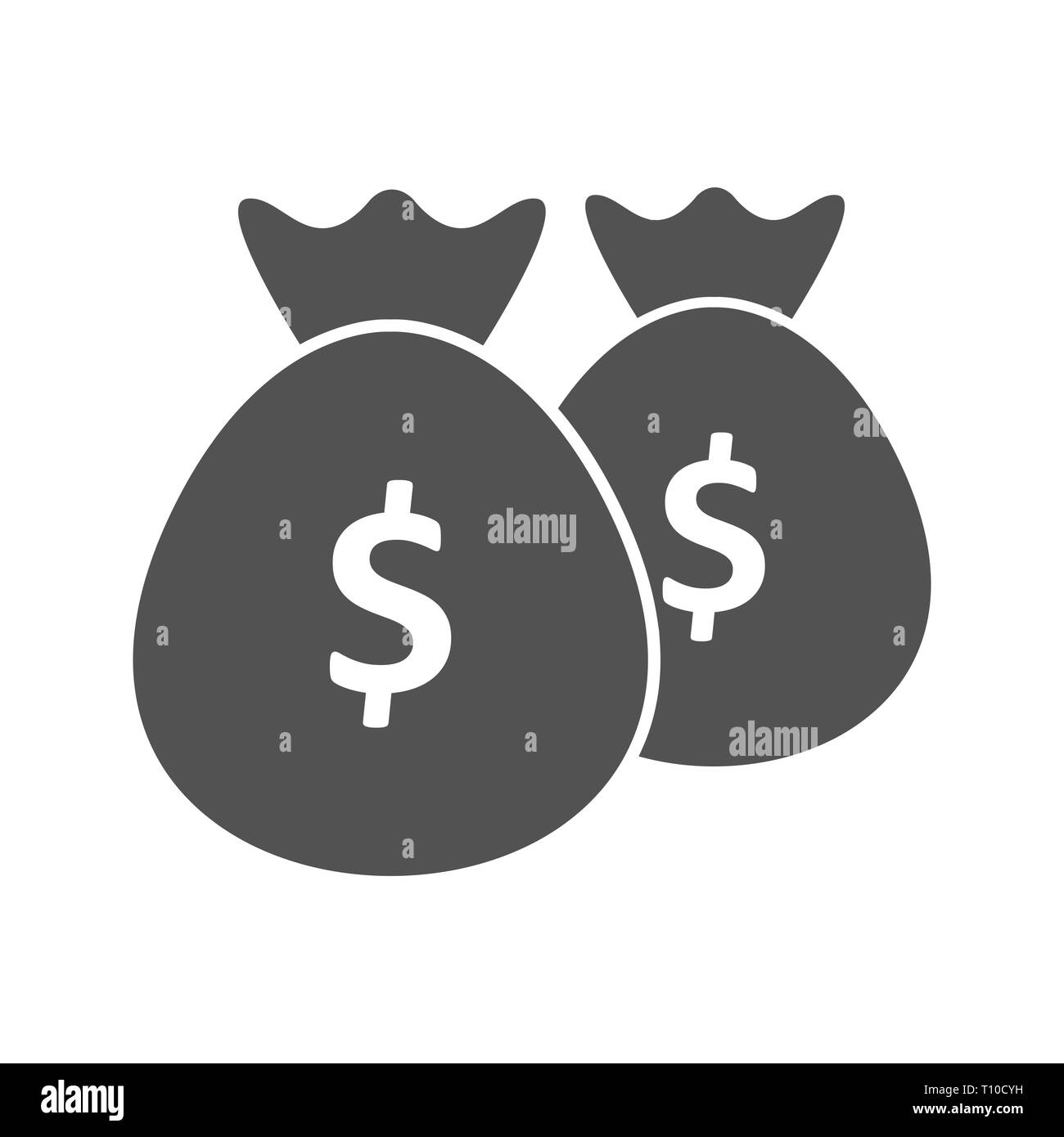 Illustration Money bags Icon Stock Photo Alamy