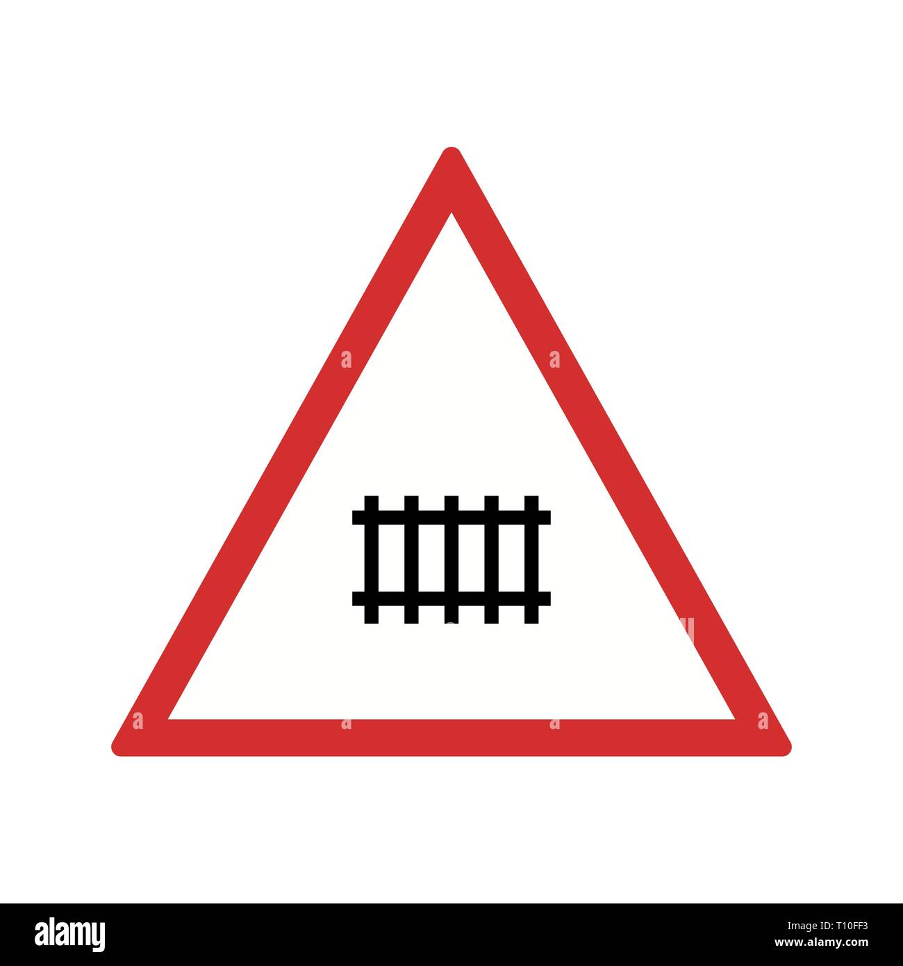 Illustration Level Crossing With Gate Road Sign Icon Stock Photo Alamy Illustration Level Crossing With Gate Road Sign Icon Stock Photo Alamy