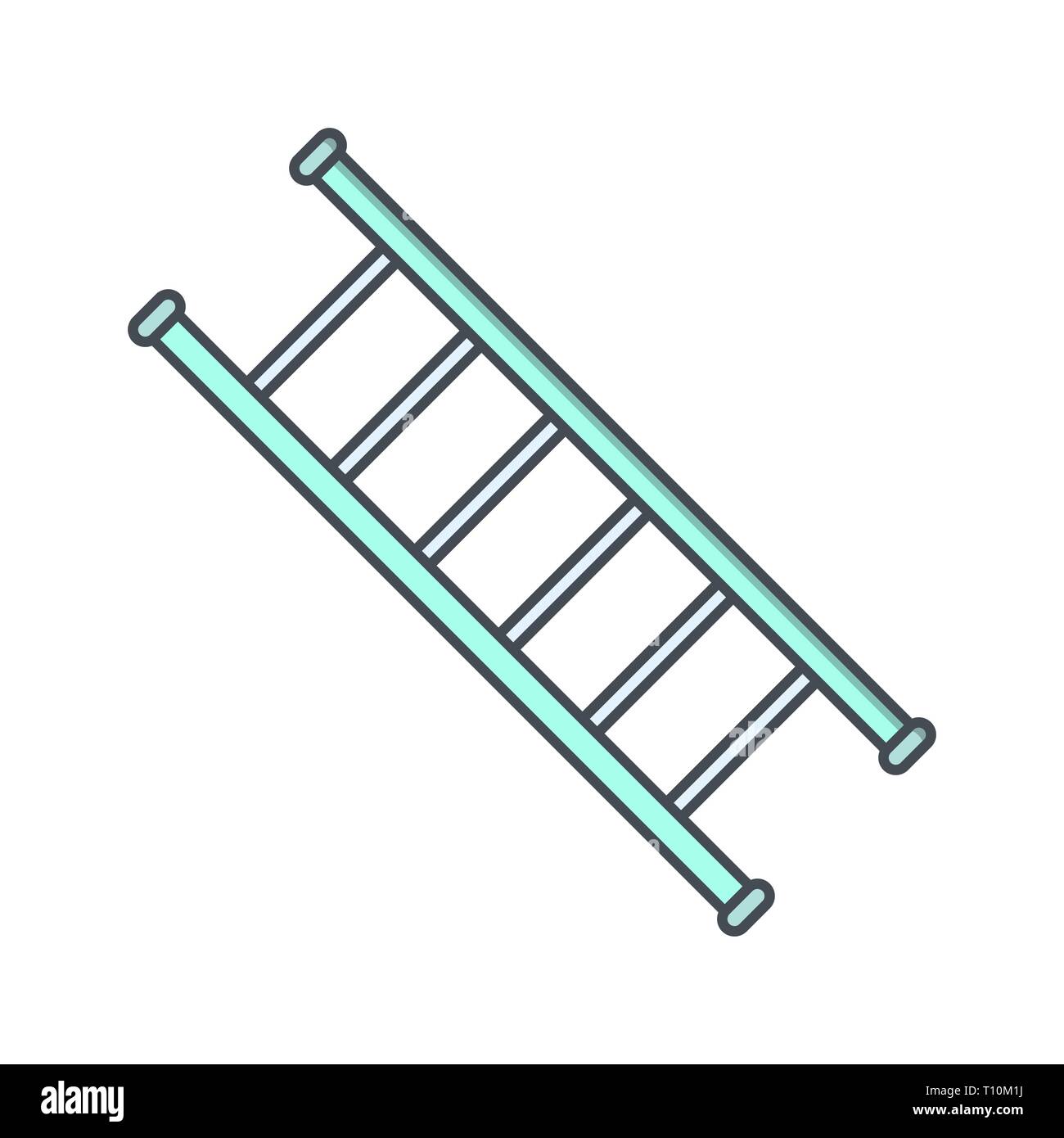 Illustration Ladder Icon Stock Photo