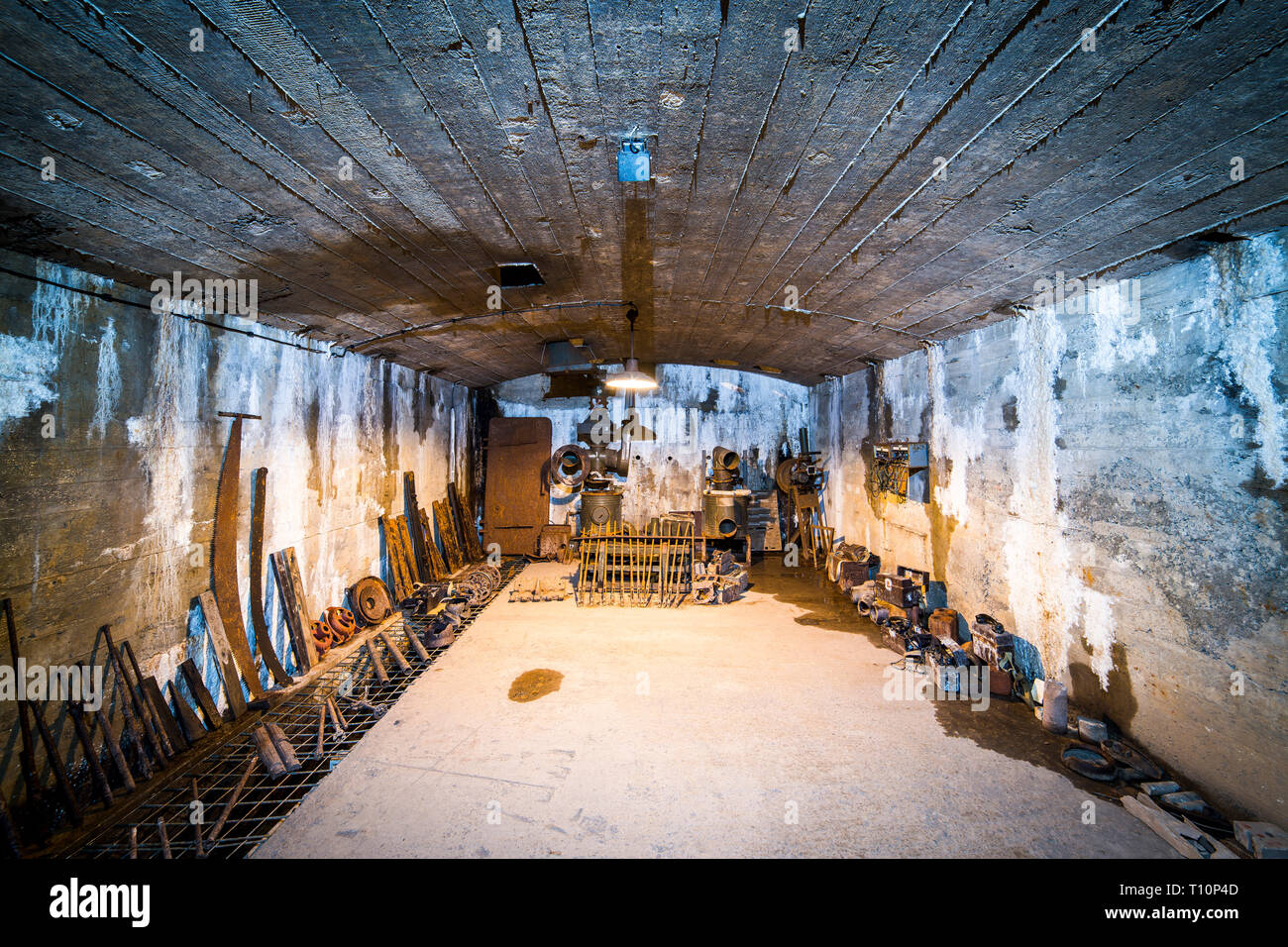 German Riese Project Nazi Riese project in Owl Mountains - Walim Stock Photo - Alamy