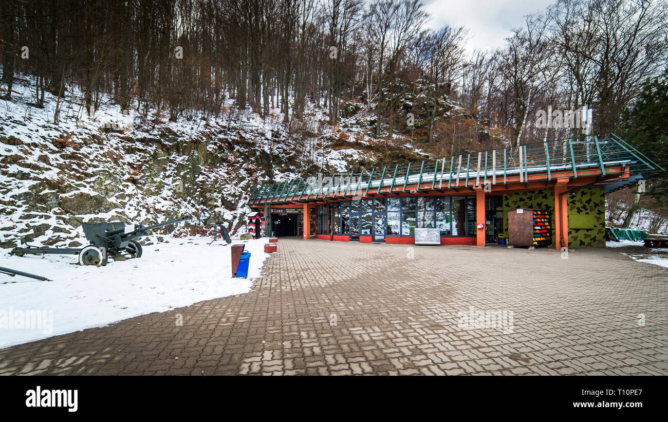 Project Riese Germany Nazi Riese project in Owl Mountains - Walim Stock Photo - Alamy
