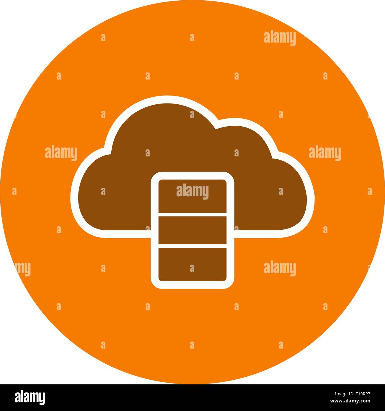Illustration Data base Icon Stock Photo - Alamy