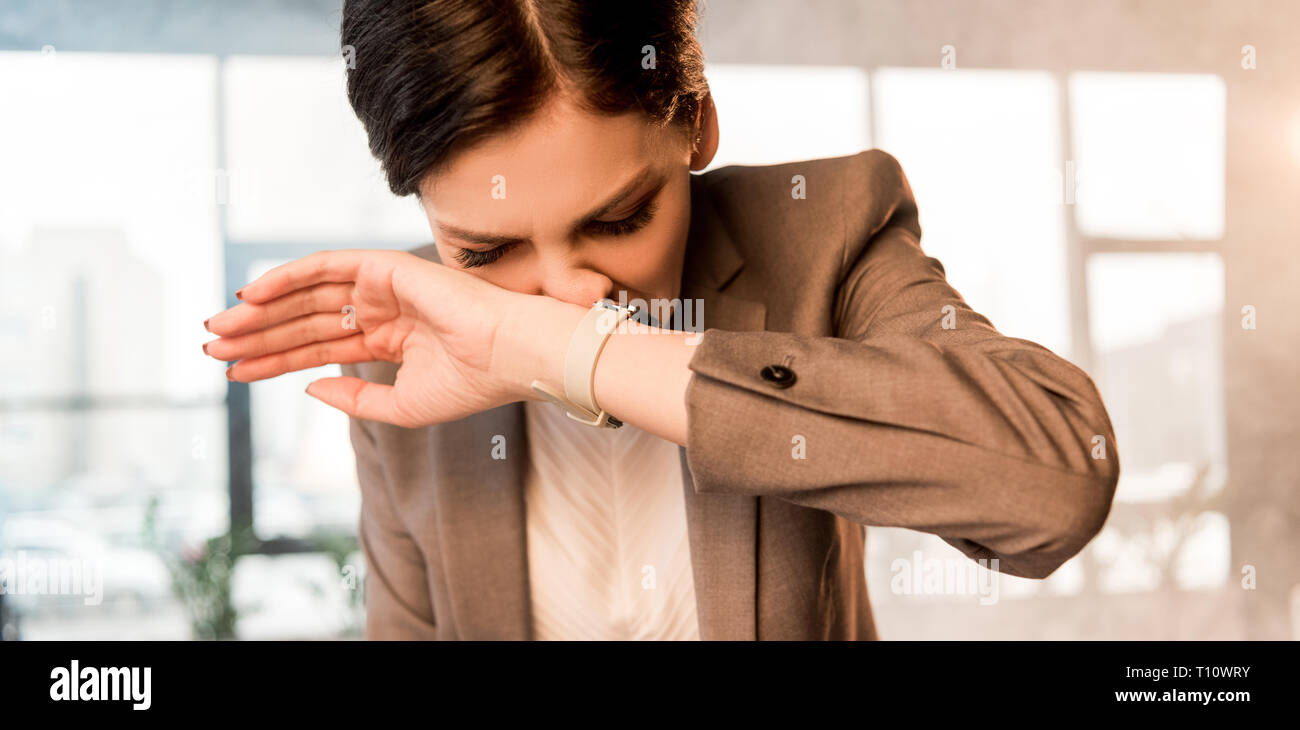 Woman nose smoke hires stock photography and images Alamy