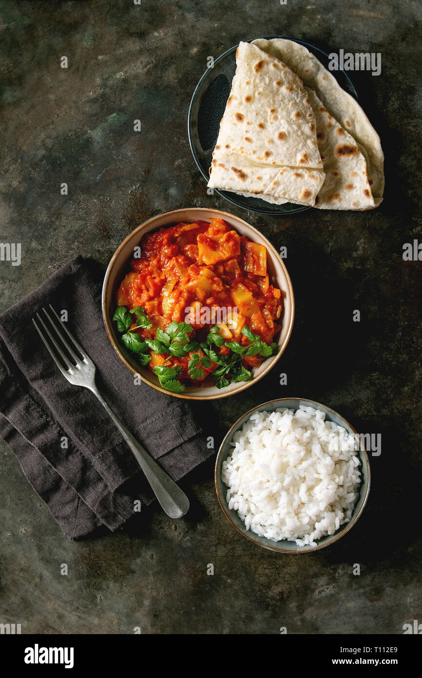 Vegan jackfruit curry Stock Photo Alamy