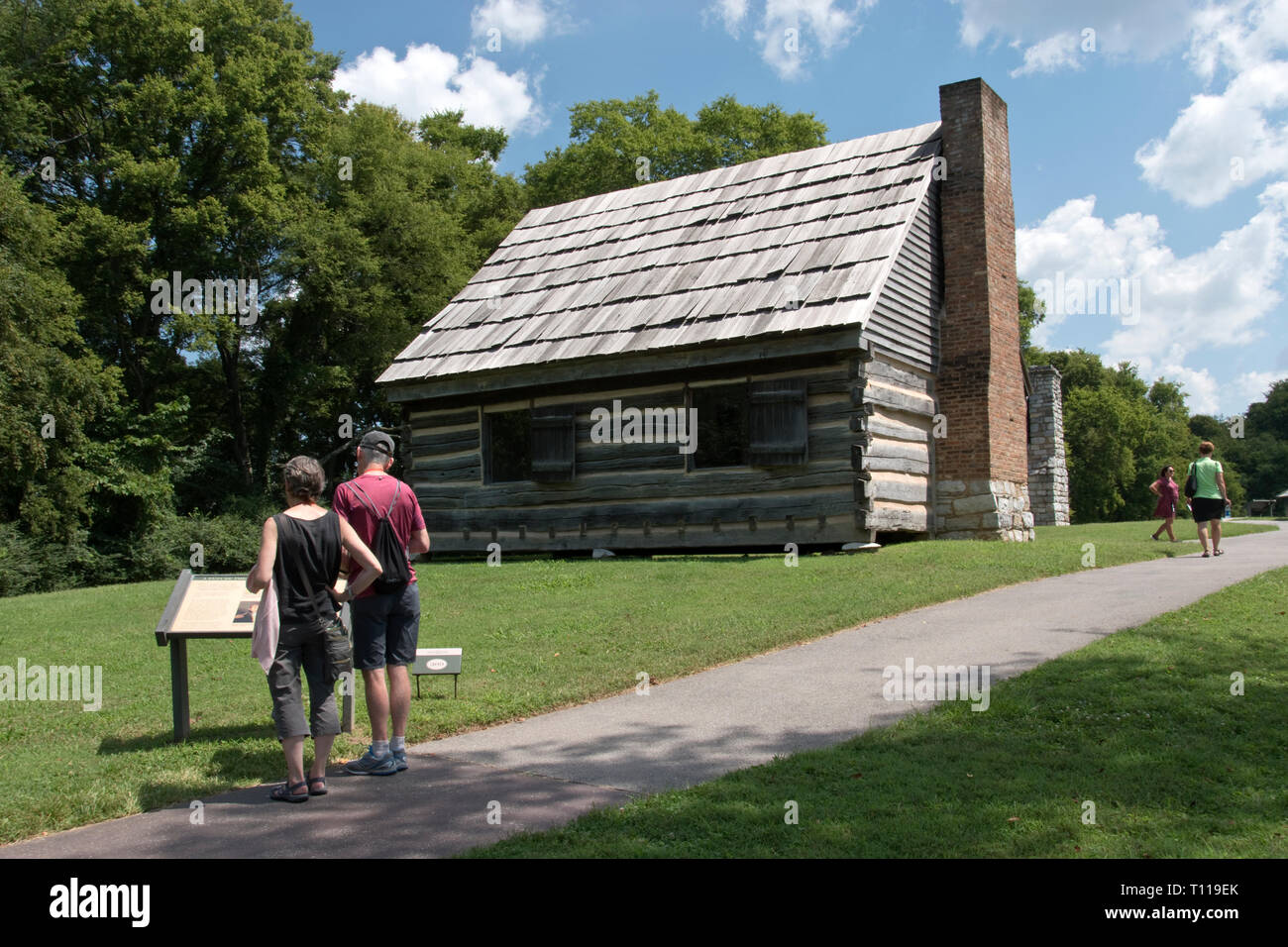 Andrew Jackson S Log Farmhouse Where The Family Lived Until