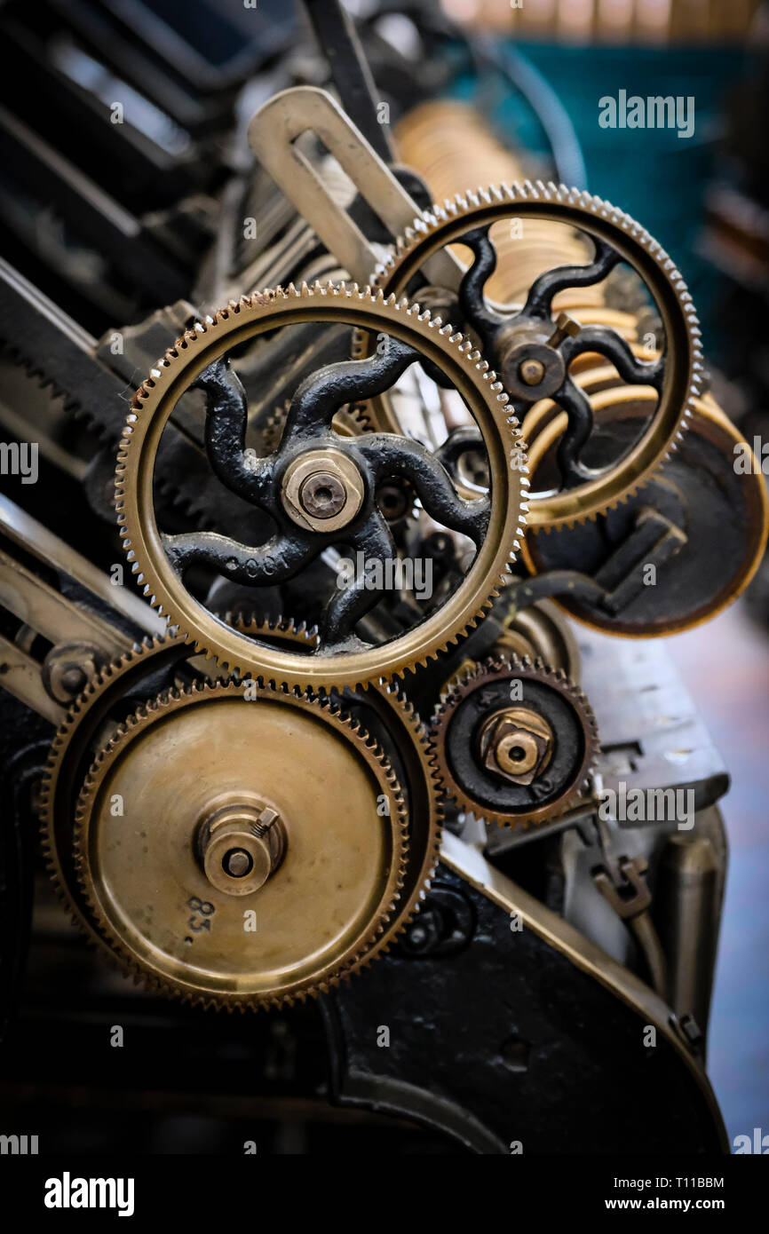 Steam Powered Textile Mill England High Resolution Stock Photography