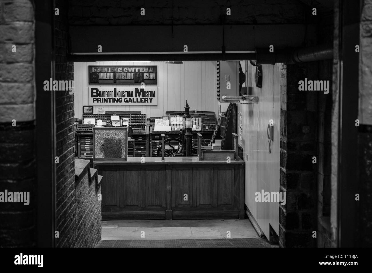 The Printing Gallery at Bradford Industrial Museum, West Yorkshire