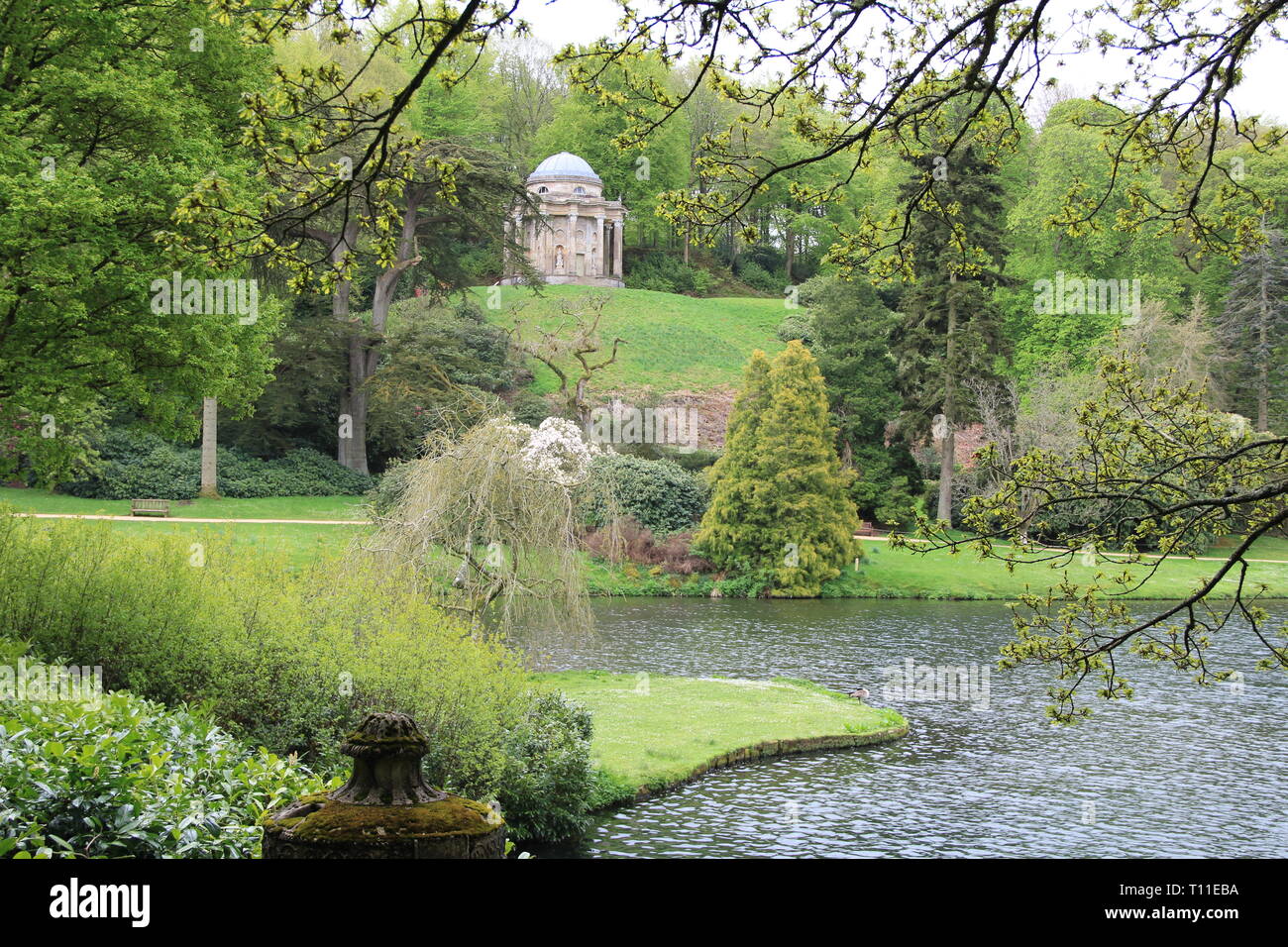 Stourhead, Wiltshire, England Stock Photo Alamy