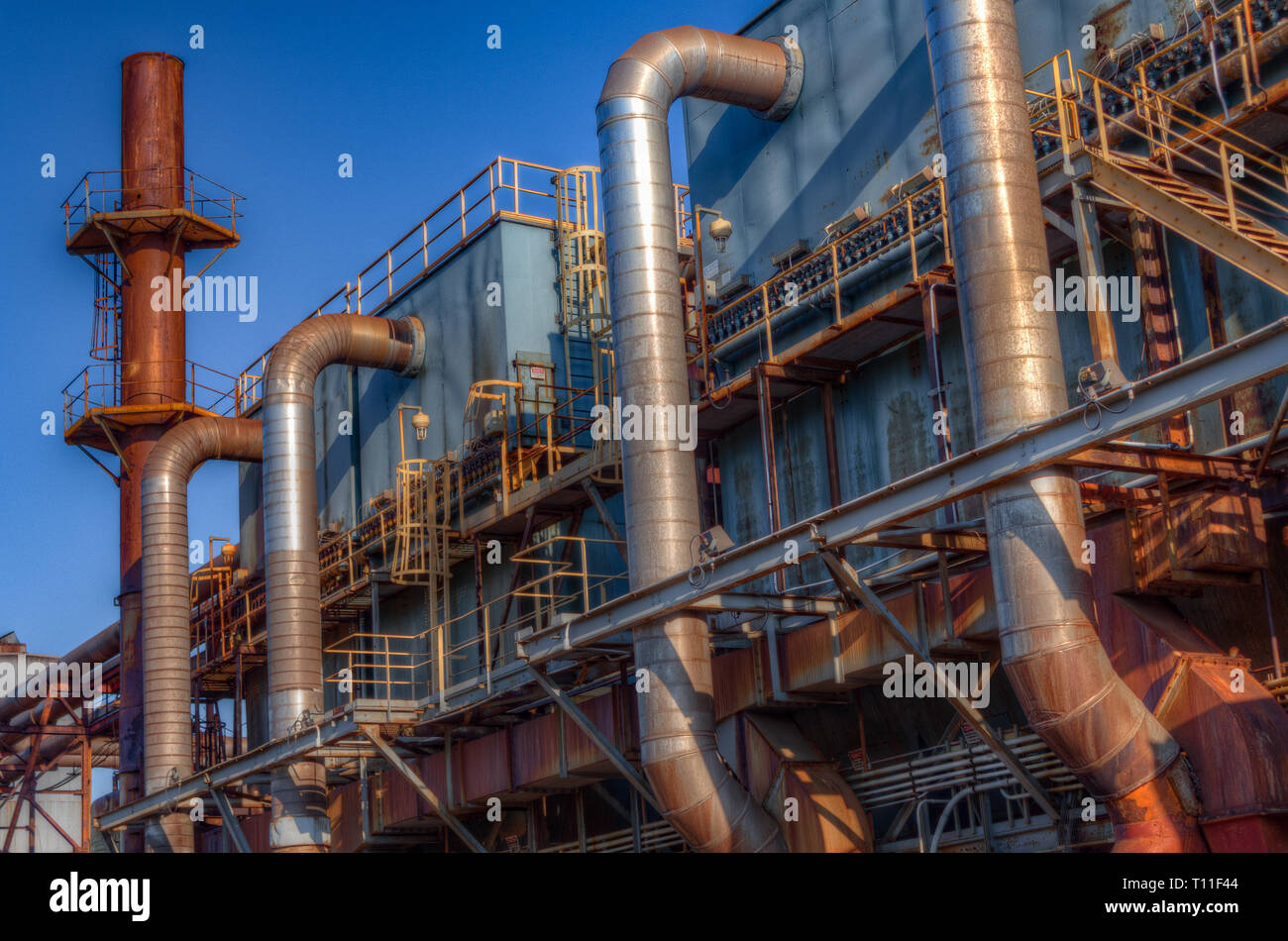 Abandoned steel mill ohio hires stock photography and images Alamy
