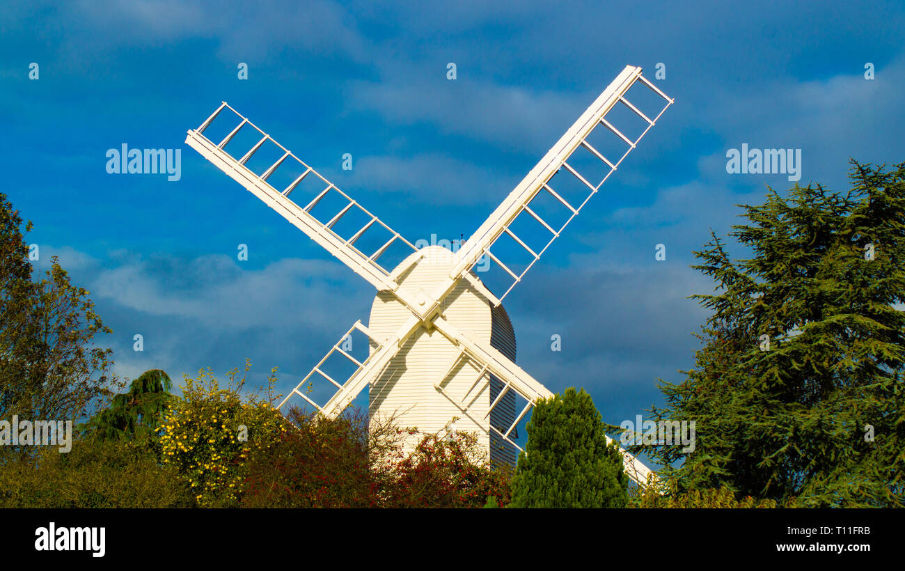 FinchingField Essex Main Windmill Stock Photo - Alamy