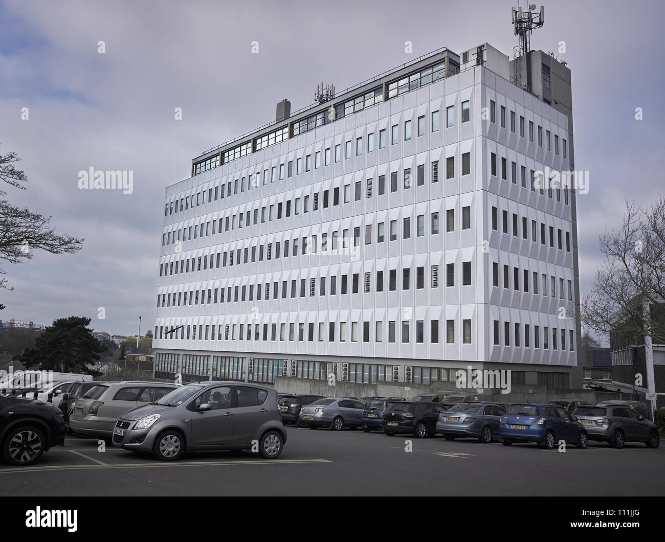 Post office building at Kettering, England Stock Photo Alamy