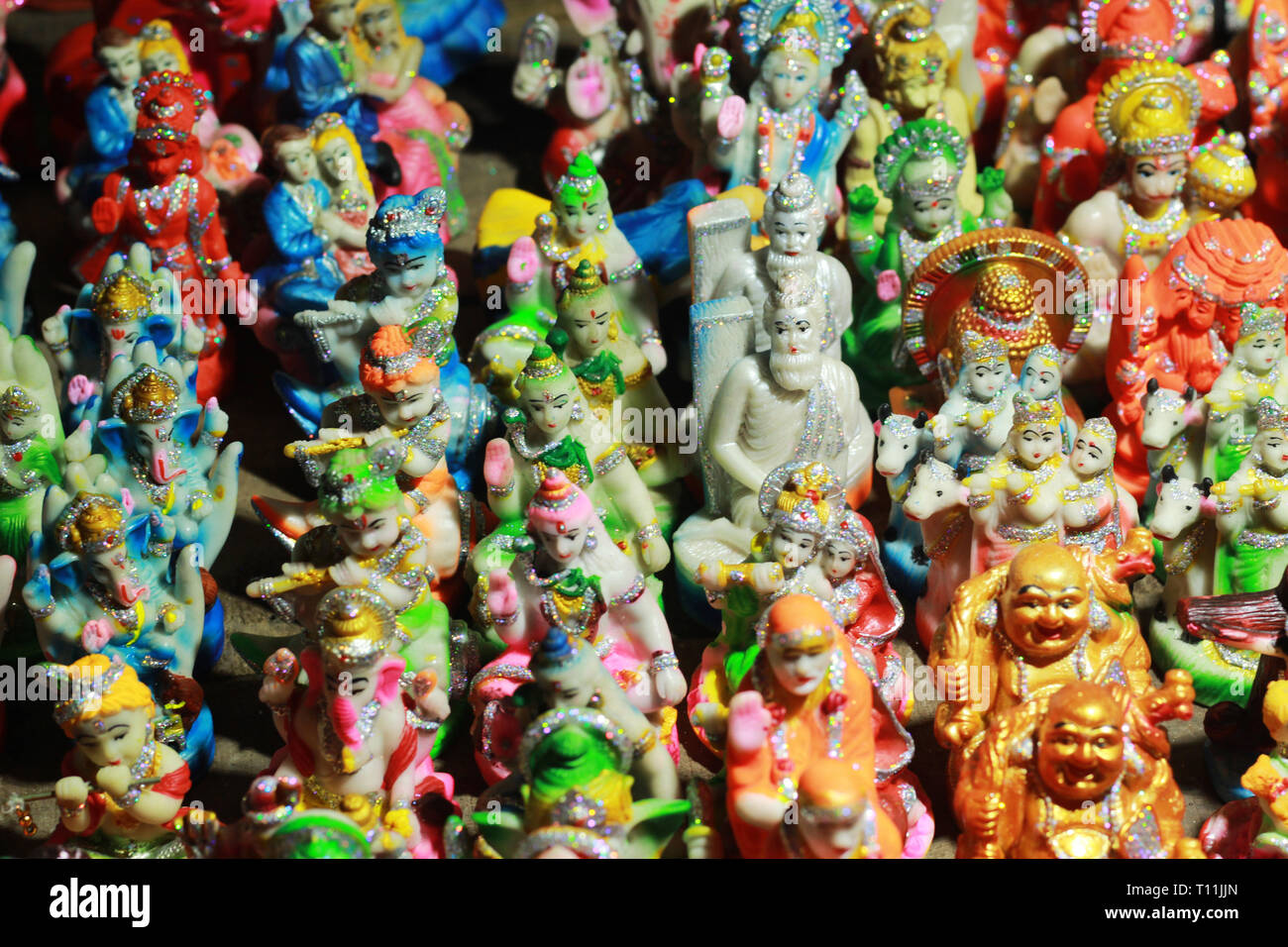decorated god statue in a shop Stock Photo Alamy