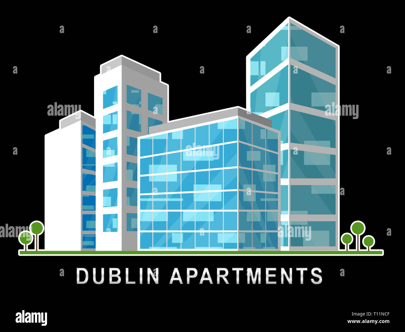 Dublin Apartments Image Depicts Irish Condo Real Estate Buying