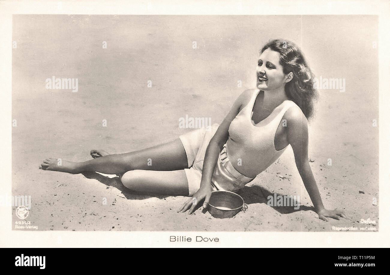 Promotional photography of Actress Billie Dove - Silent movie era Stock Pho...