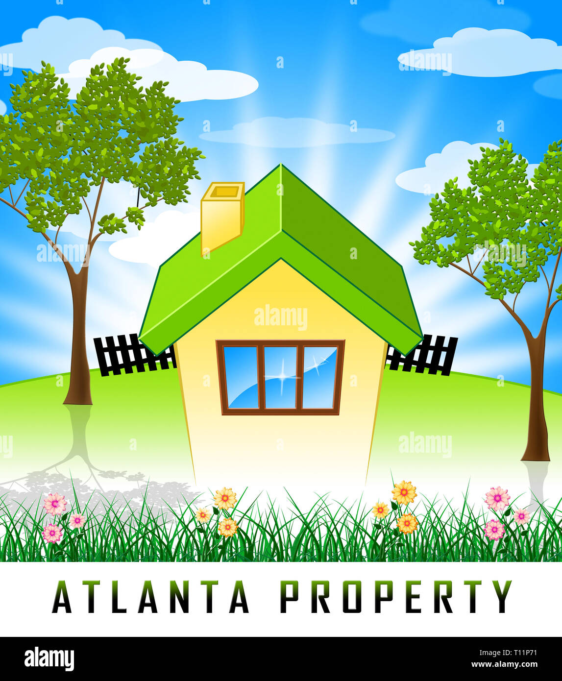 Atlanta Real Estate House Shows Property Investment In United