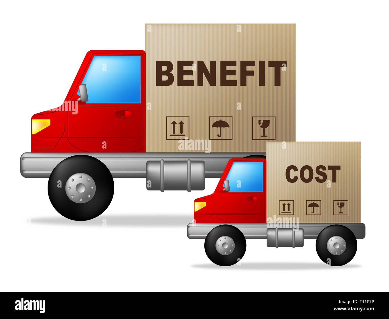 Benefit Versus Cost Product Means Value Gained Over Money Spent