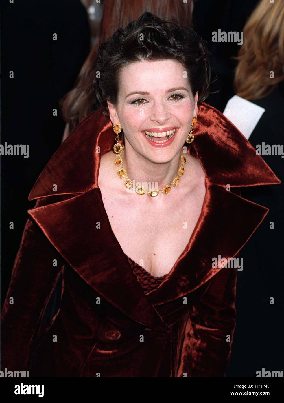 LOS ANGELES, CA. March 25, 1997: Juliette Binoche at the Academy Awards
