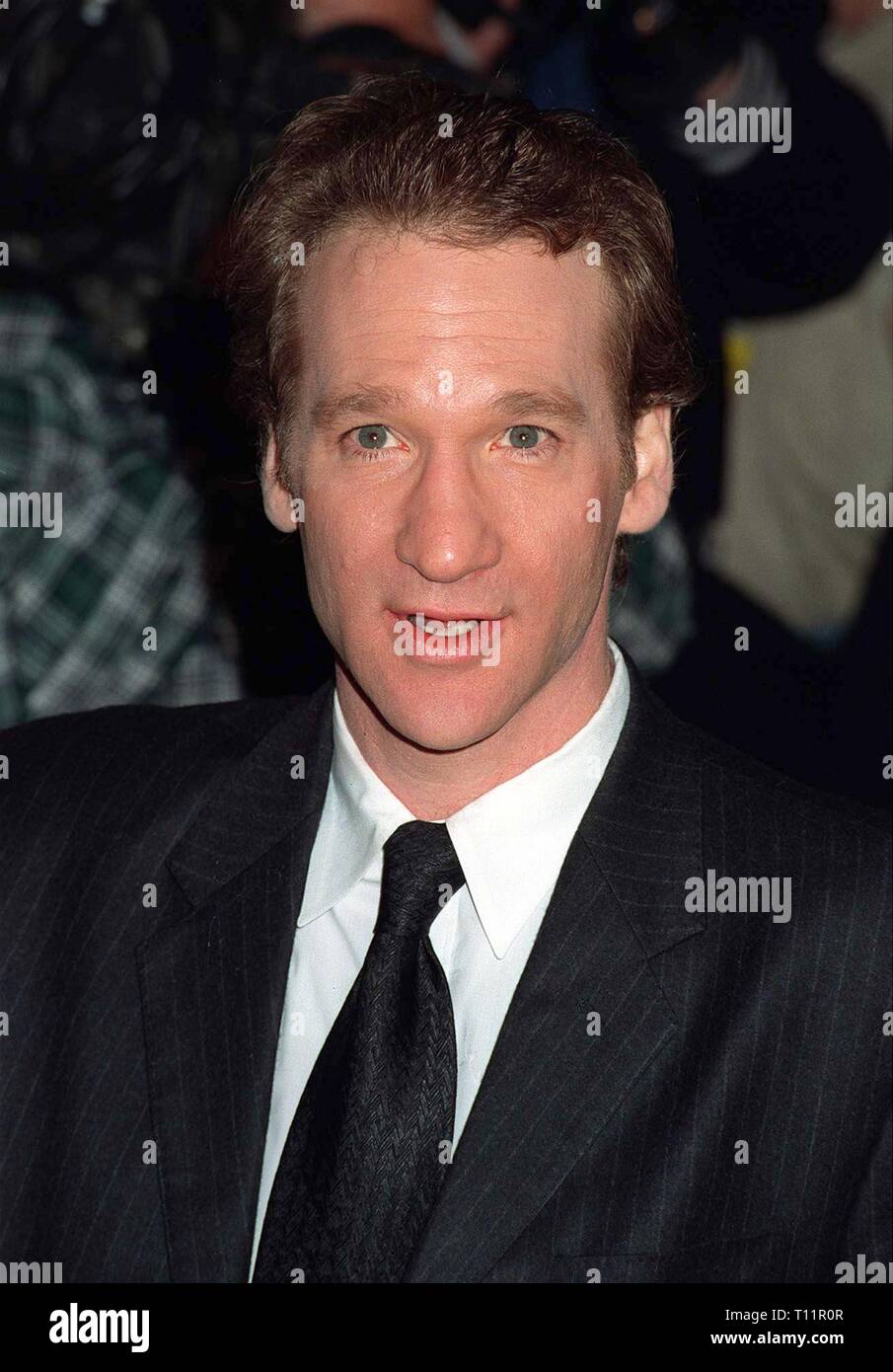 LOS ANGELES, CA. February 10, 1997: Politically Incorrect star Bill Maher at the American  Comedy Awards. Stock Photo