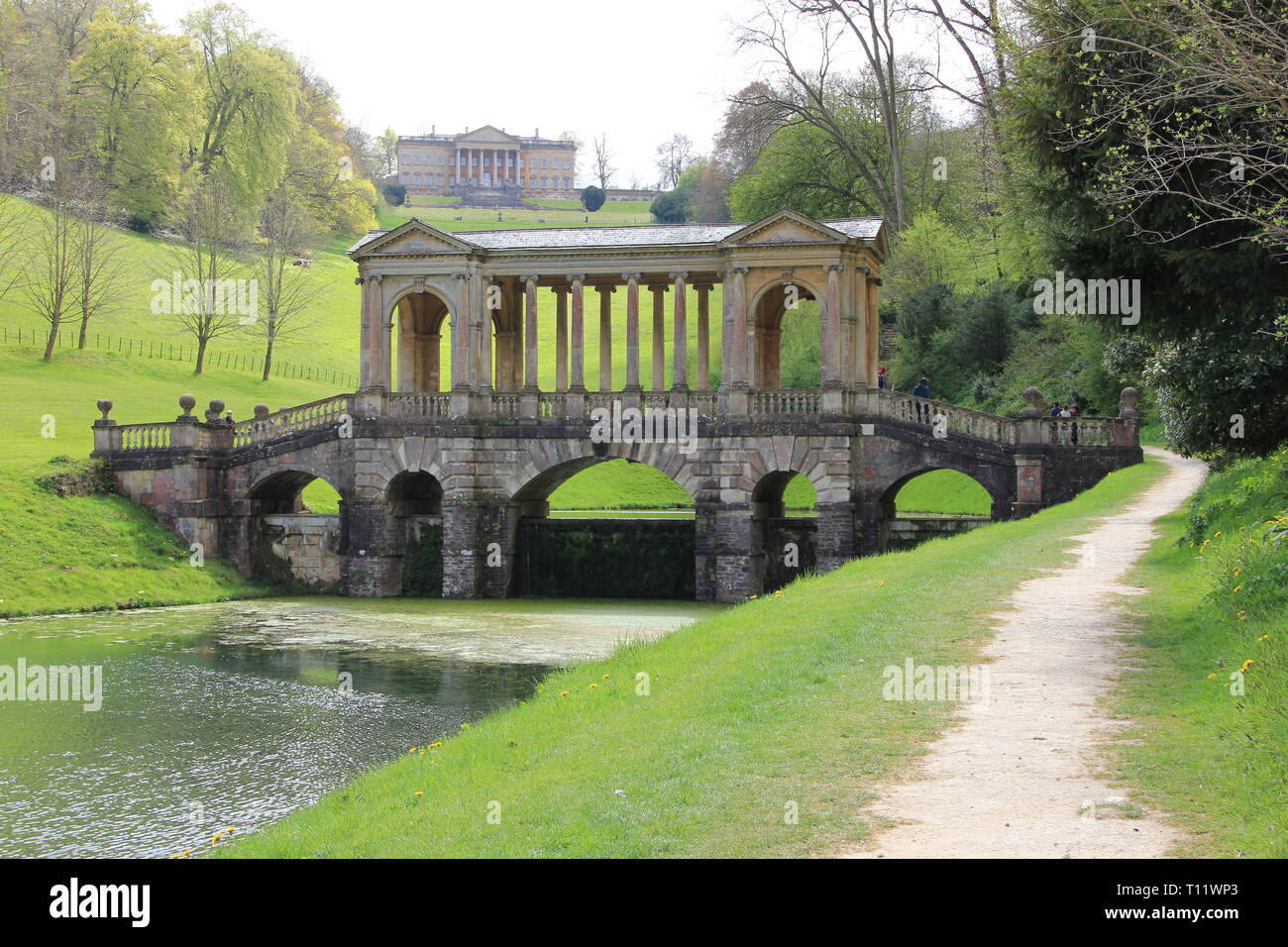 Prior park Landscape garden Stock Photo