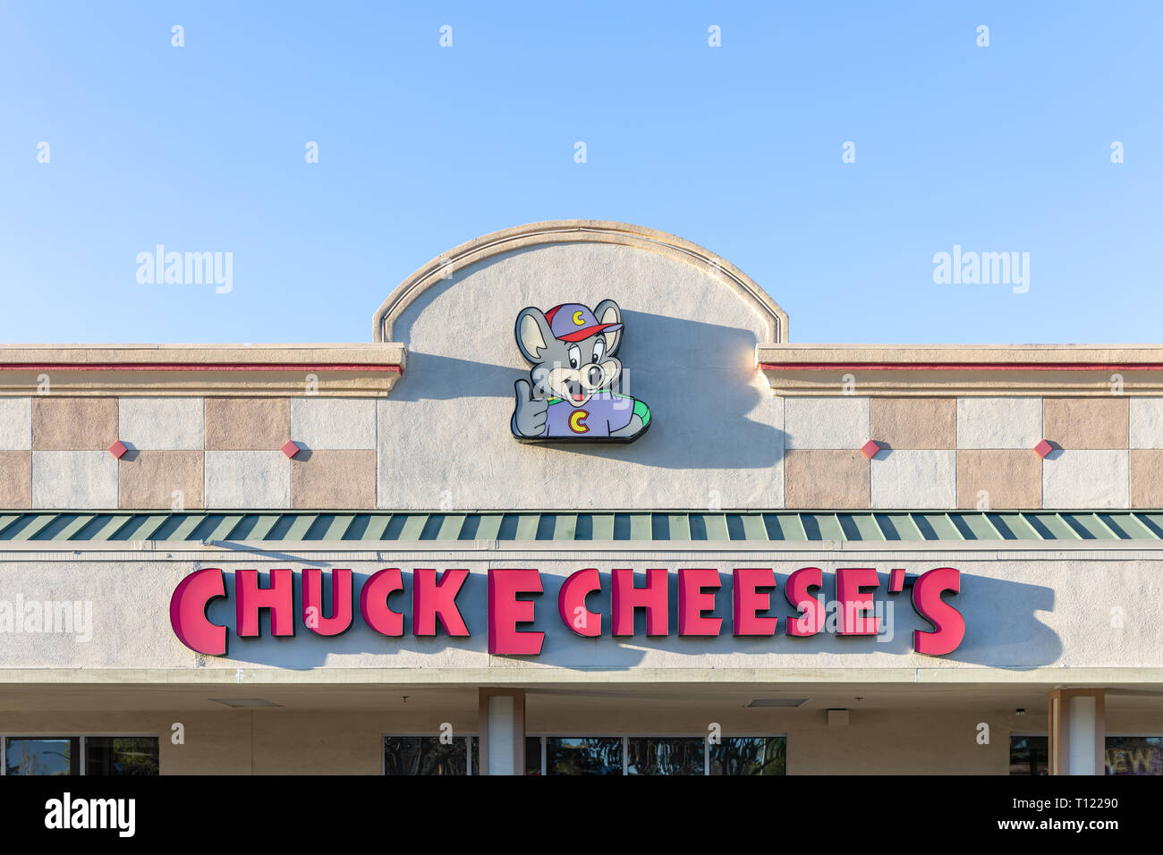 Chuck E. Cheese's, Cupertino, California, USA Stock Photo Alamy