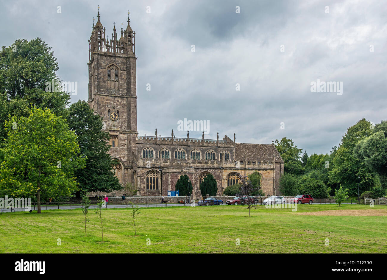 St Mary's Church Thornbury South Gloucestershire Stock Photo