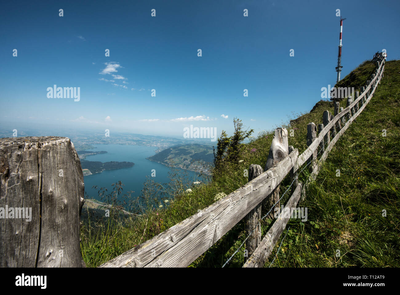 Mount Rigi in Switzerland, the Queen of the Mountains Stock Photo - Alamy