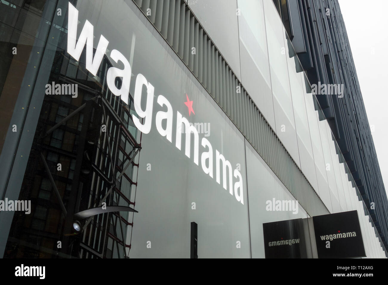 Wagamama Bankside, Sumner Street, London, SE1, UK Stock Photo