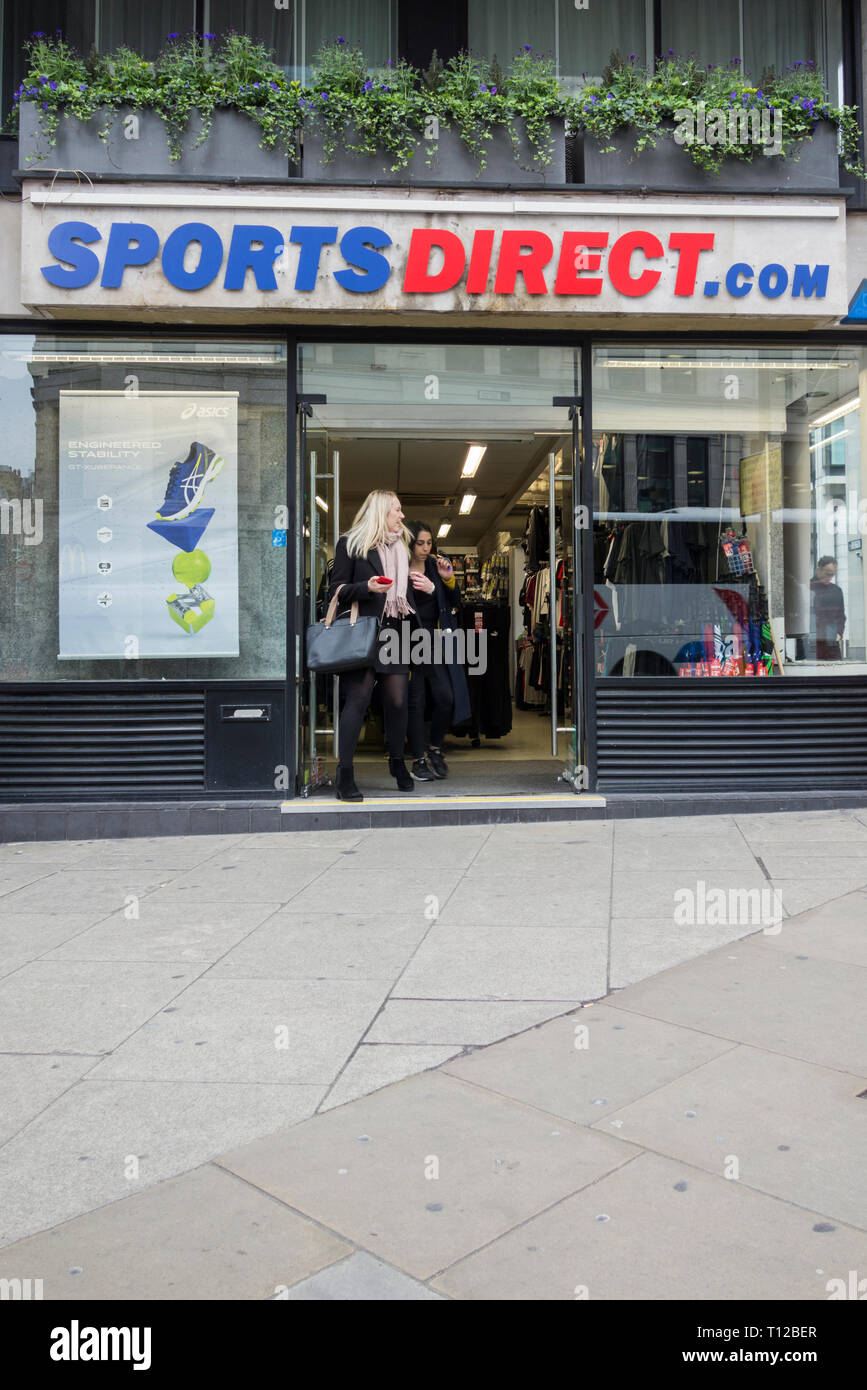 Sports Direct St Paul's, one of Mike Ashley's Sports Direct range of